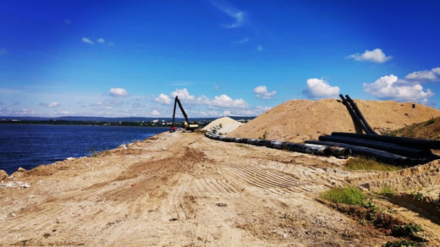 На 18-19 м. ще бъде вкопан тръбопроводът под Варненското езеро