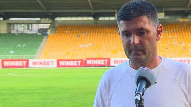 Треньорът на Черноморец Бургас  Ангел Стойков похвали своите футболисти за отношението което