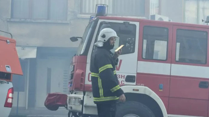 Пожар гори, в разположения на 18 км от Пловдив, Еко