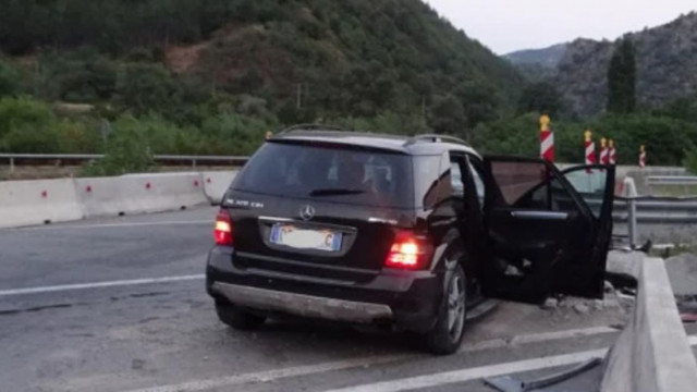 Двама ранени при катастрофа на магистрала "Струма"