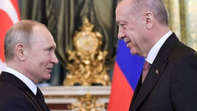 Руският президент Владимир Путин и турският му колега Реджеп Тайип