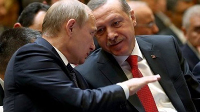 Турският президент Реджеп Тайип Ердоган и руският му колега Владимир