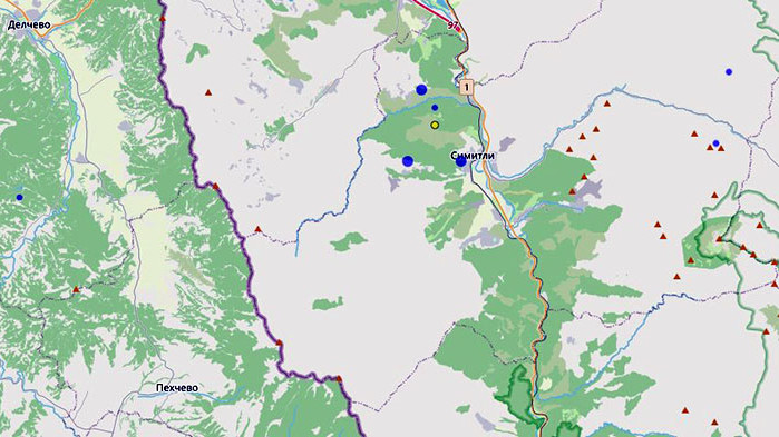 Земетресение с магнитуд 3,3 по Рихтер е регистрирано в района