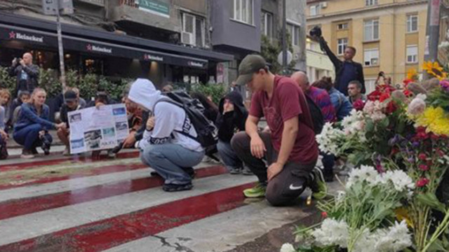 Докога питаха хората събрали се да протестират в центъра на