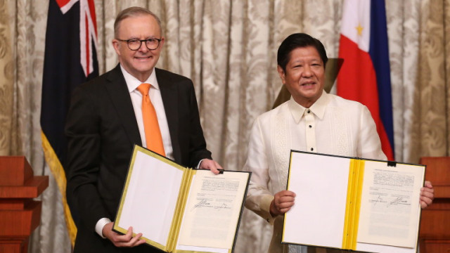 Австралия и Филипините надграждат връзките си до стратегическо партньорство