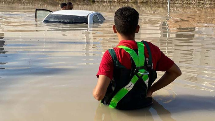 Смята се, че около 20 000 души са загинали при