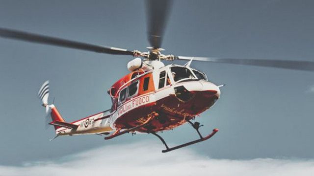 Хеликоптер за гасене на пожари падна в язовира Тахталъ край