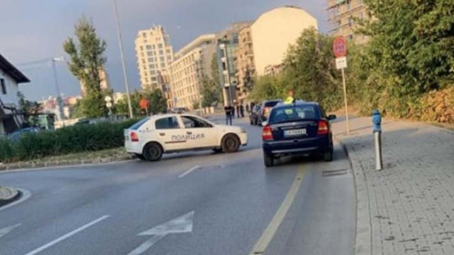Грабител почина след преследване с полицията в София тази нощ