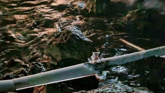Военните взривиха мината върху дрон открит край с Тюленово Летателният