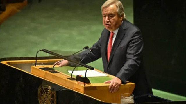 Генералният секретар на ООН Антонио Гутериш отправи предупреждение за климатичната