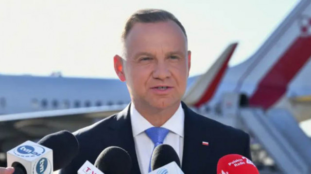 Полският президент Анджей Дуда обяви че вчерашното изявление на неговия