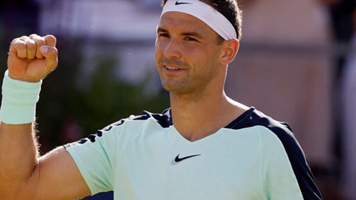Най-добрият български тенисист Григор Димитров се класира за 1/4-финалите на