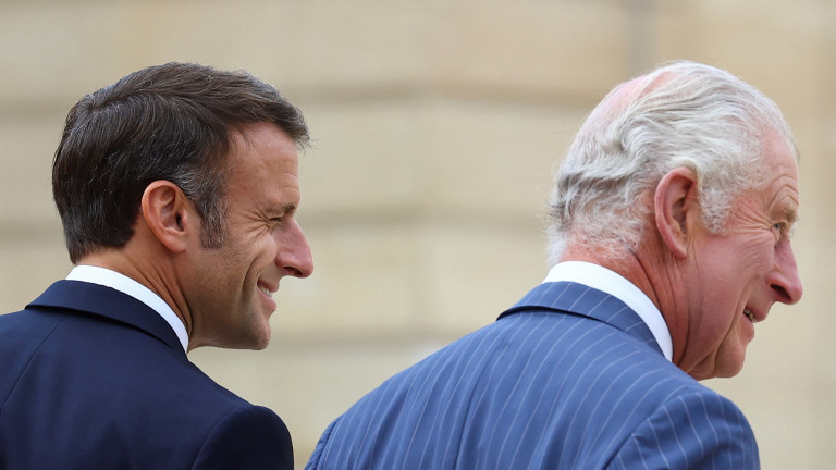 Дългоочакваното посещение на крал Чарлз във Франция най-после се състоя