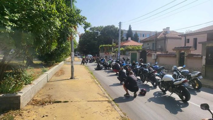 С мотошествие изпратиха в Пазарджик убития 21-годишен Ангел Здравков