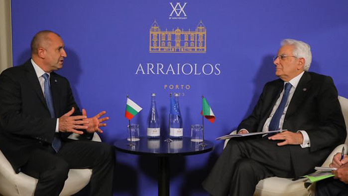 Радев и Матарела: Стокообменът между България и Италия е 7 млрд. евро
