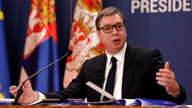 Президентът на Сърбия Александър Вучич отрече синът му Данило Вучич