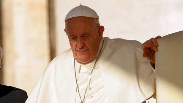 Папа Франциск призова днес ислямистката групировка Хамас да освободи всички