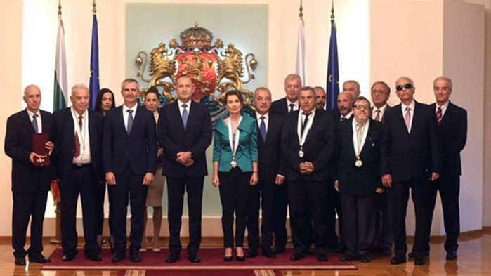 Илиана Раева и Богдан Николов получиха орден "Стара планина" от президента Радев