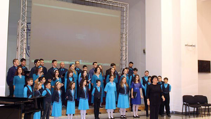 В зала Европа на Доходно здание с грандиозен концерт и