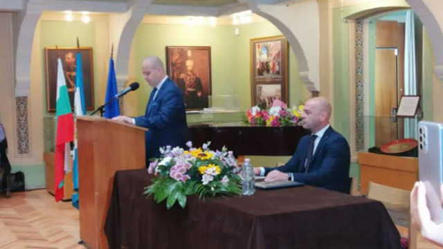 Новият кмет на Пловдив Костадин Димитров положи клетва