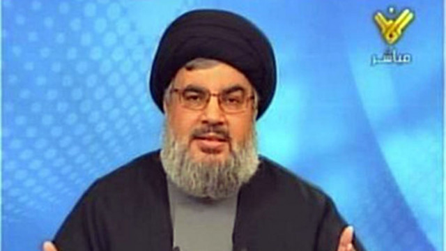 Лидерът на ливанската шиитска групировка Хизбула Сайед Хасан Насрала заяви