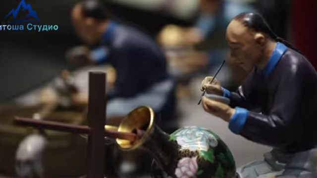 От радио Китай показват един прекрасен традиционен китайски занаят Тази