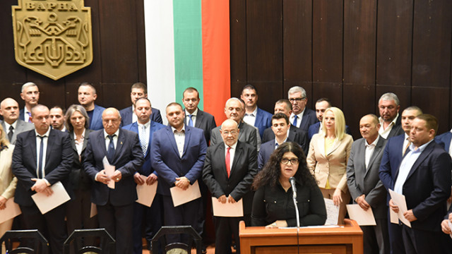 Новоизбраните кметове и общински съветници положиха клетва в местния парламент на Варна