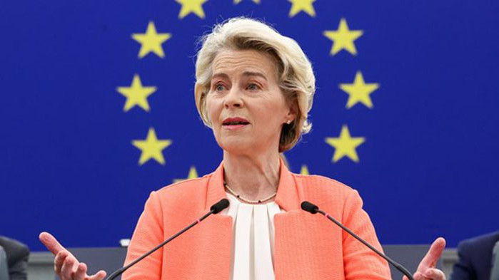 Председателят на Европейската комисия Урсула фон дер Лайен осъди недопустимото