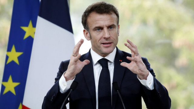 Френският президент Емануел Макрон отправи остри критики към израелския премиер