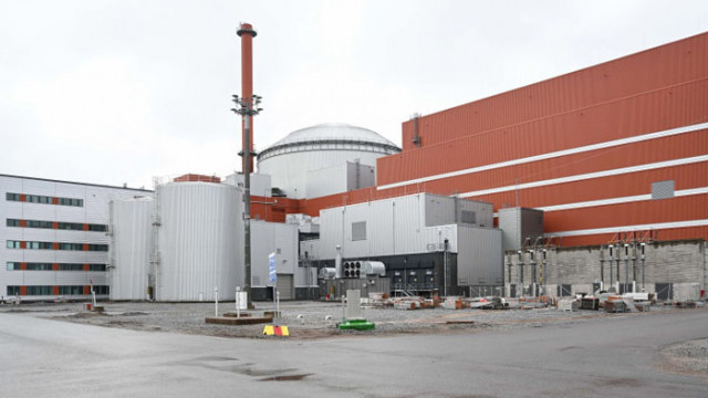 Най големият ядрен реактор в Европа финландският Олкилуото 3 беше