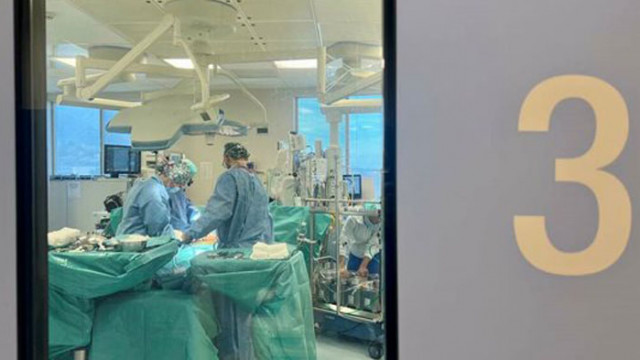 Първата в България минимално инвазивна байпас операция на сърце в