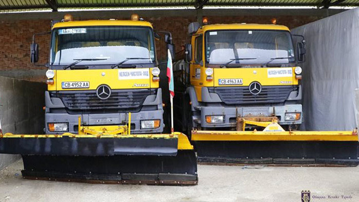 На 56 точки в София са разположени 171 снегорина, каза