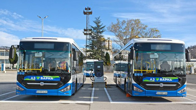 Варненци се возят в 60 нови електробуса