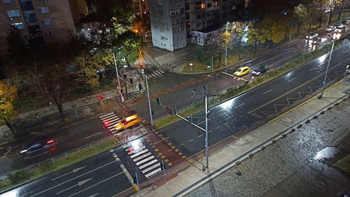 Сняг заваля в Пловдив