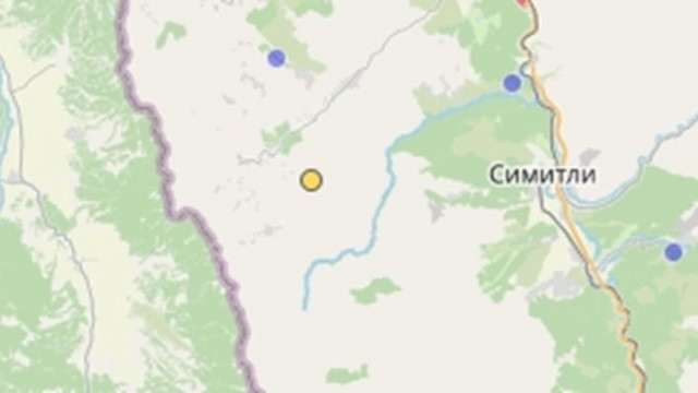 Земетресение с магнитуд 2 7 по Рихтер беше регистрирано в района