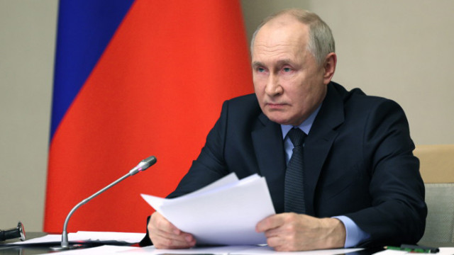 Руският президент Владимир Путин подписа националния бюджет за следващите три