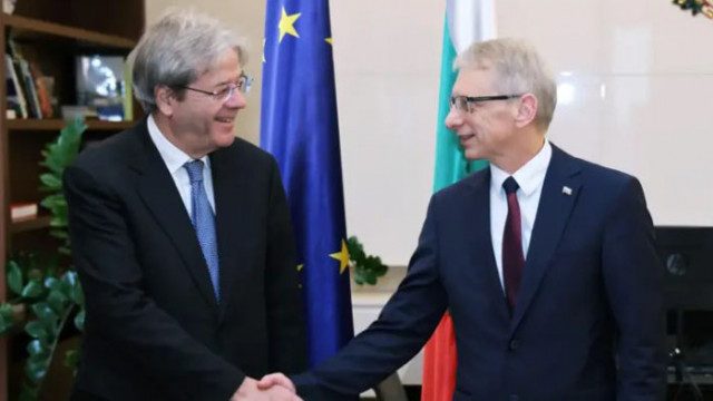 Еврокомисар Джентилони потвърди пълната подкрепа на ЕК за влизане на България в Шенген