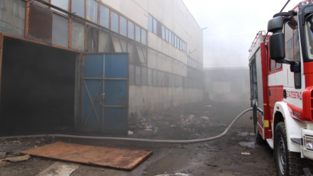 Пожар гори в района на Бургас при 5 ти км  Сигнал за инцидента