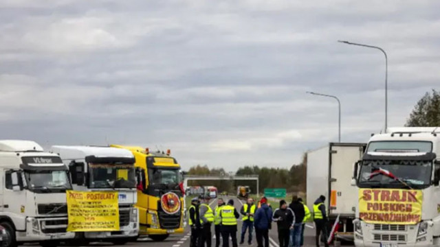 Шофьори на тежкотоварни камиони в Унгария ще протестират на границата