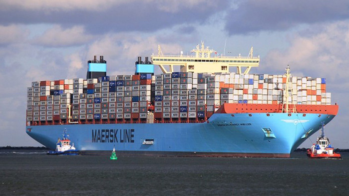 Maersk, една от най-големите логистични компании в света и корабособственик,