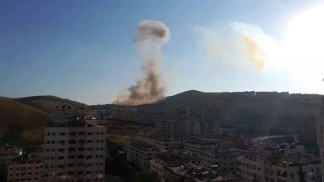 Израел е нанесъл ракетен удар по военни съоръжения близо до Дамаск