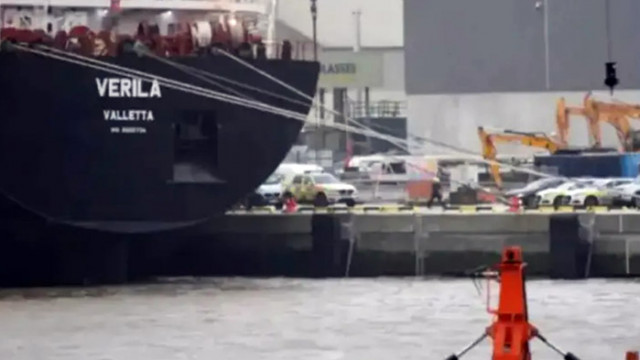 Шести човек от екипажа на кораба Верила е арестуван при