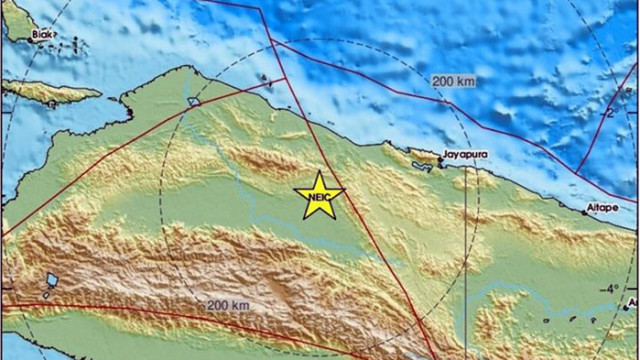 Земетресение с магнитуд 6,3 удари Индонезия
