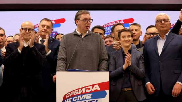 Коалицията Сърбия не трябва да спира на президента Александър Вучич