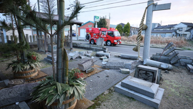 Броят на жертвите от земетресението в Япония надхвърли 90