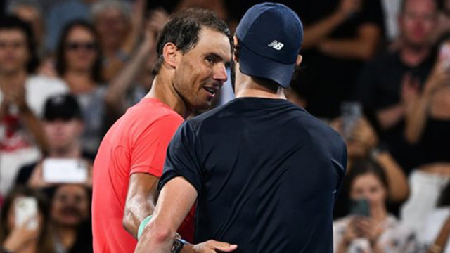 Испанската тенис легенда Рафаел Надал който отпадна на четвъртфиналите на
