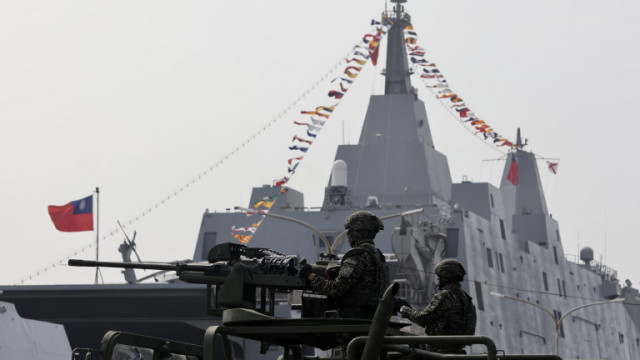 Министерството на отбраната на Тайван обвини Китай в събота  че заплашва
