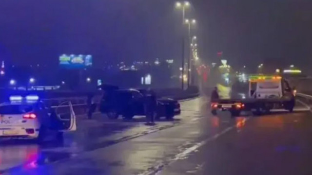 Катастрофа на Цариградско шосе в София блокира движението в нощта