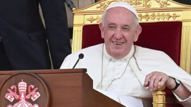 Папа Франциск призова международната общност да се ангажира със забраната