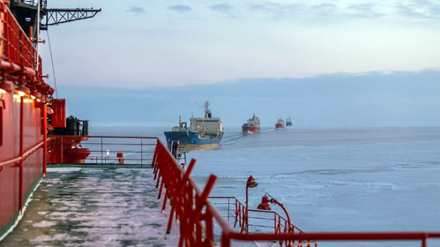 Товаропотокът по Северния морски път за 2023 г. надхвърли 36,254 милиона тона